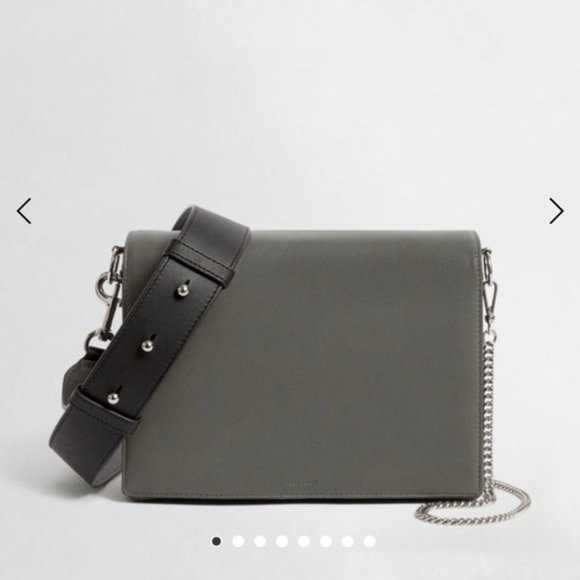 All Saints Handbags - SOLD! All Saints Zep Box Lambskin Bag